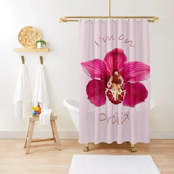 I'm An Orchid Shower Curtain